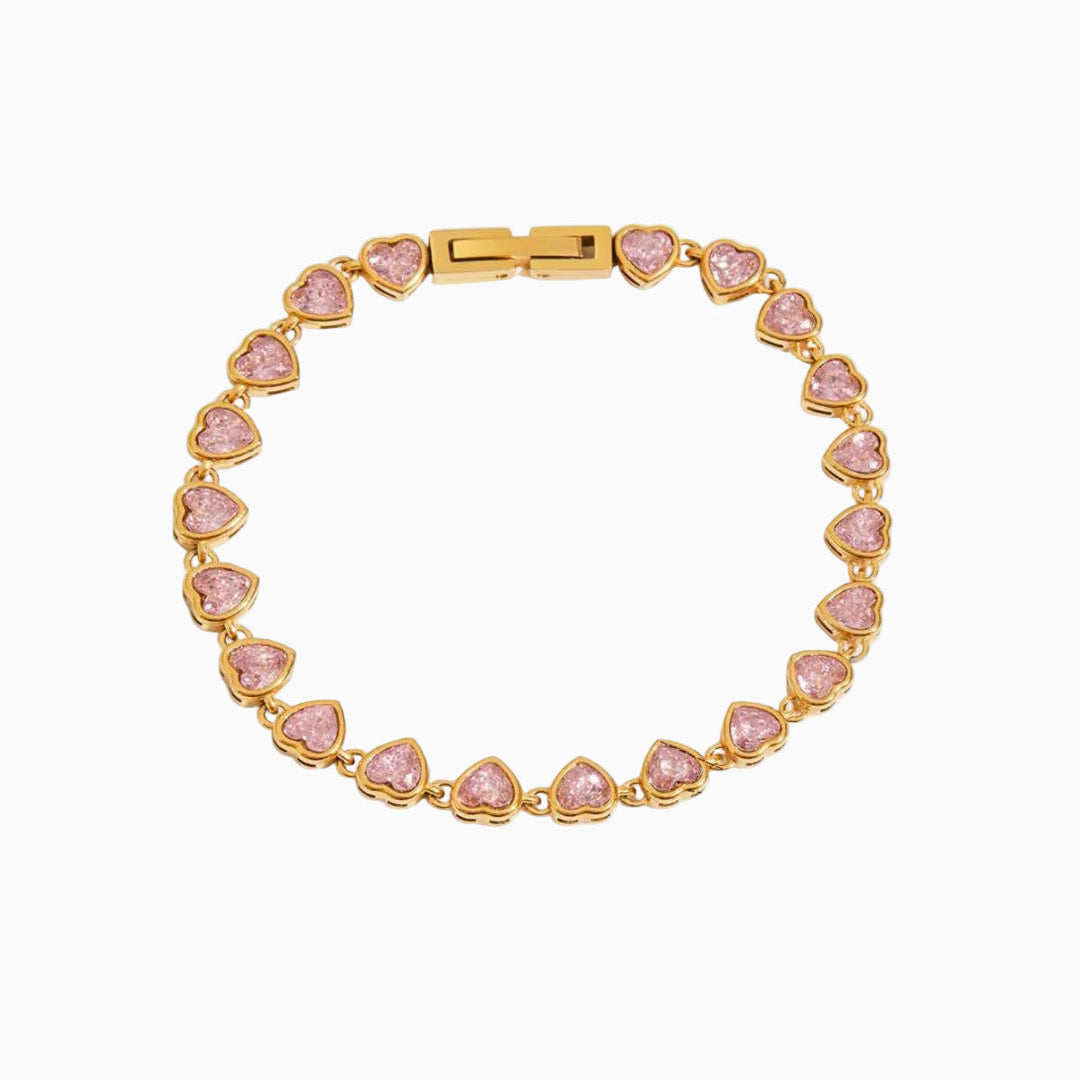 Rosaline Heart Bracelet