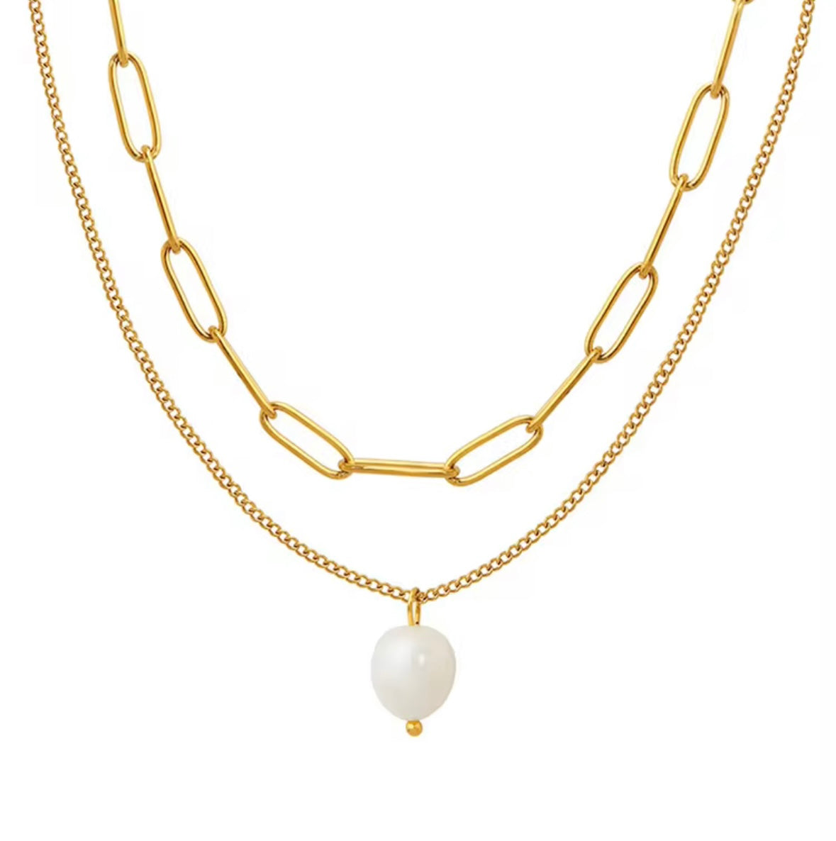 Pearl-Link Necklace