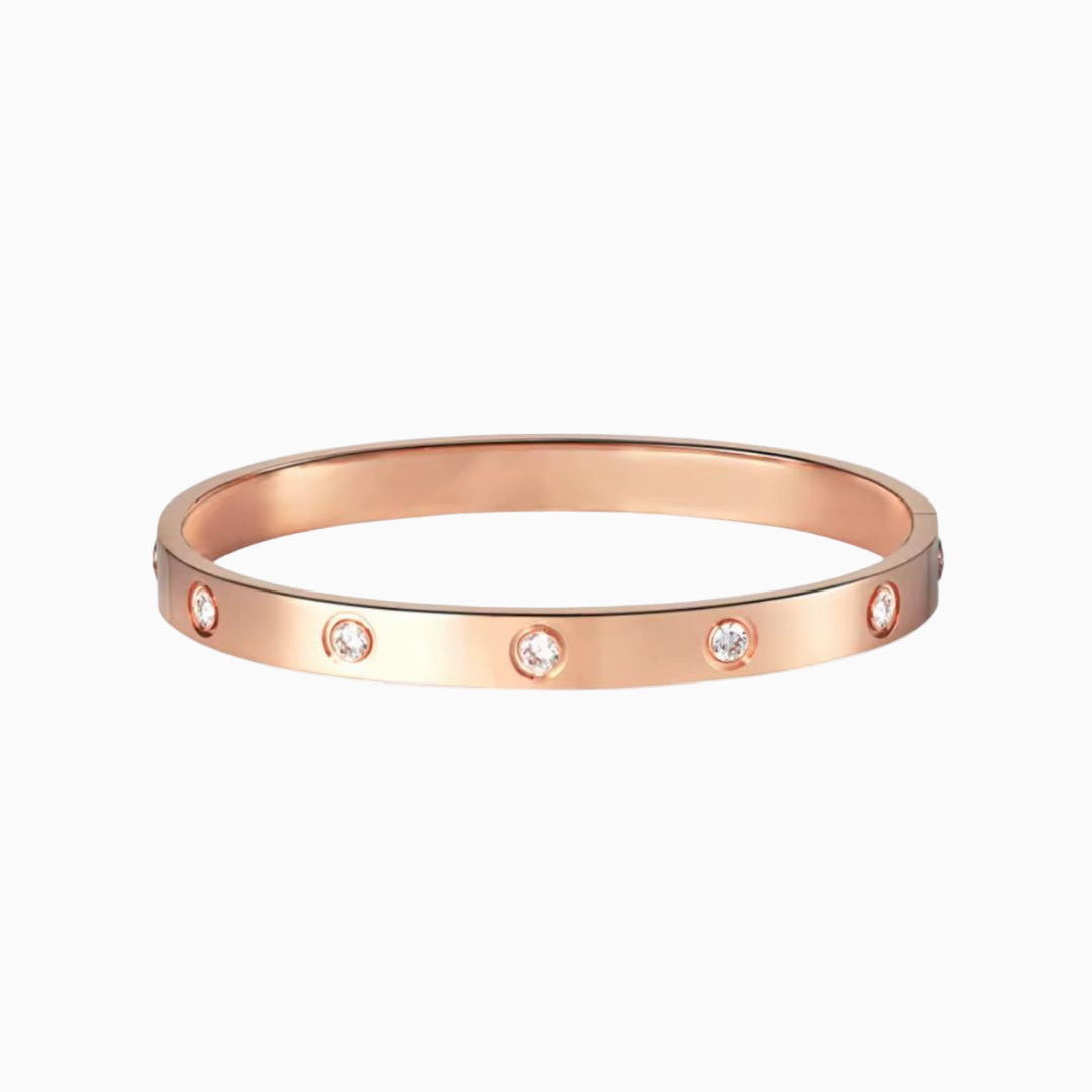 Isolde Bangle in Rose Gold