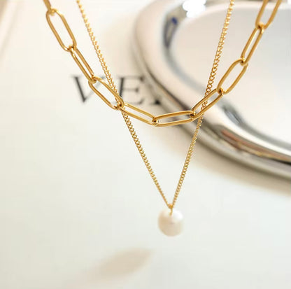 Pearl-Link Necklace