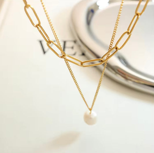 Pearl-Link Necklace