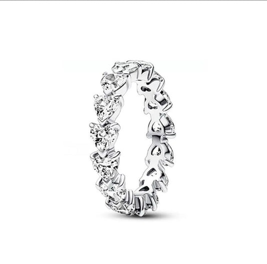 Halo Solitaire Zircon Ring