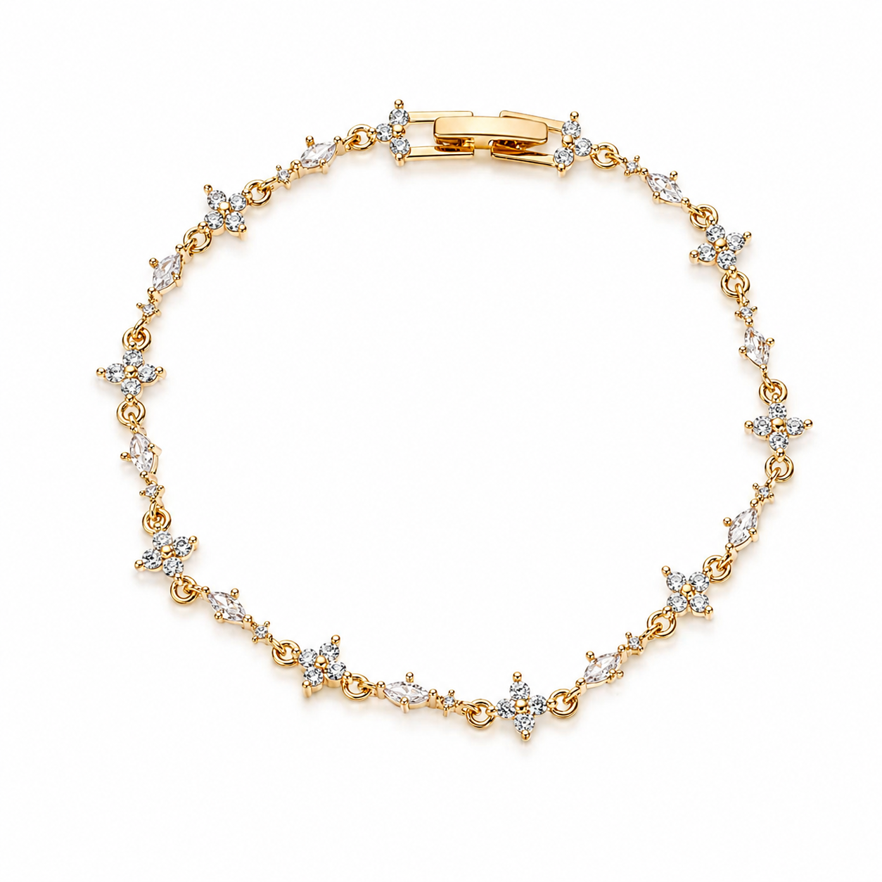Flower Stone Bracelet
