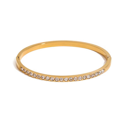 Callaïs Bangle in Gold