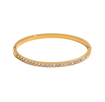 Callaïs Bangle in Gold