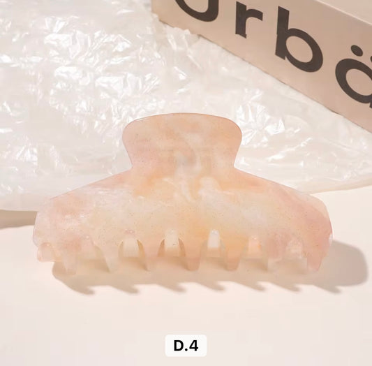 Terracotta Curl Claw Clip